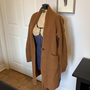 Uniqlo long thick cardigan